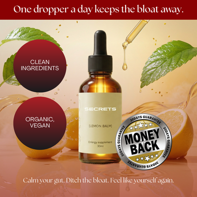 Secrets Organic Lemon Balm Drops