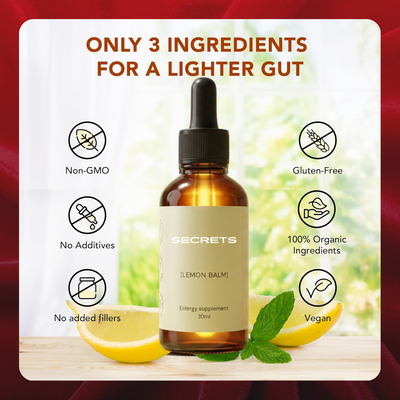 Secrets Organic Lemon Balm Drops