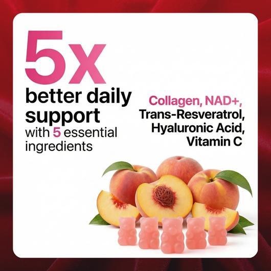 Secrets NAD+ Collagen Advanced Gummies